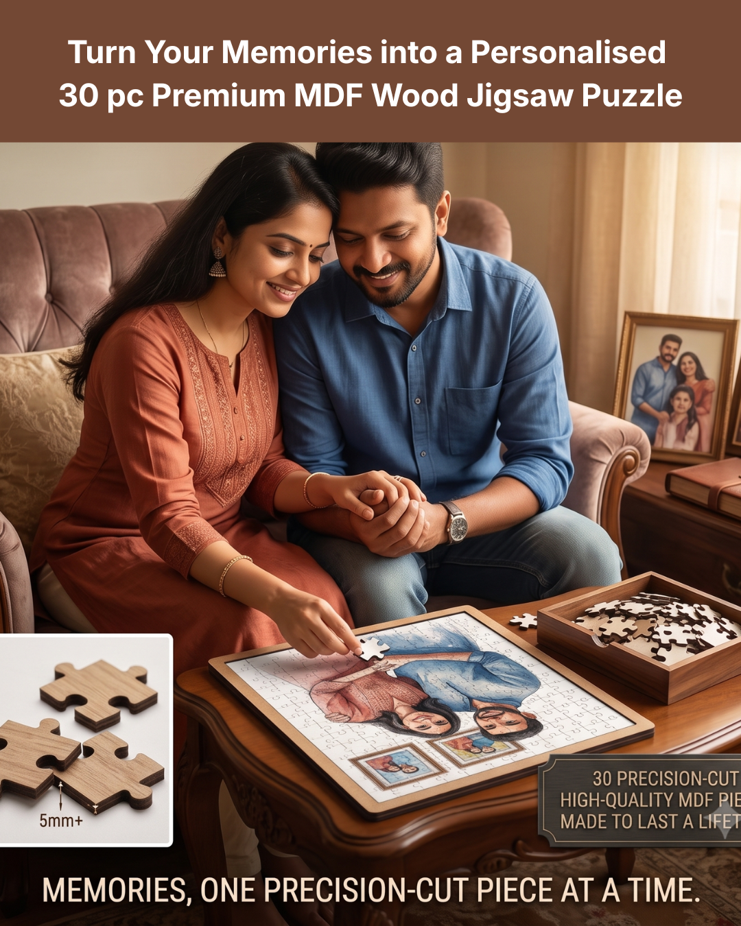 Piece of Us: Personalised Photo Puzzle