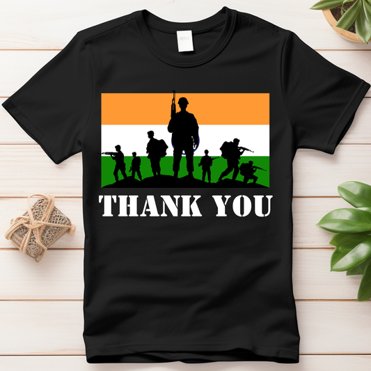 Thank You Indian Army - Unisex Crew T-Shirt